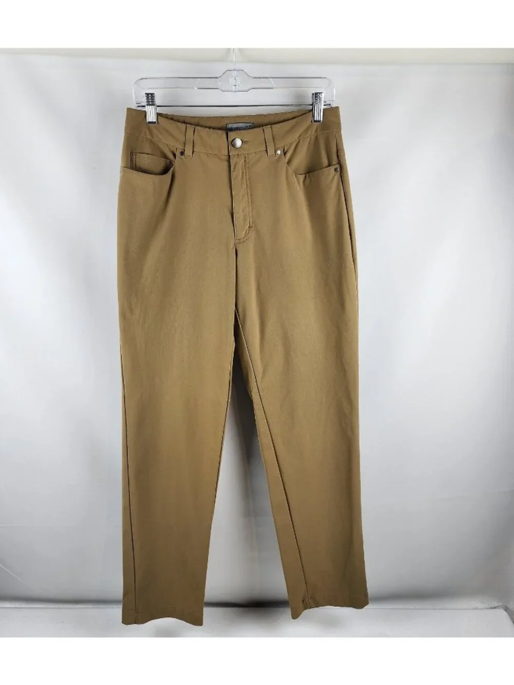 VRST Pants Mens 31x30 Tan Commuter Chino Flat Front Straight Stretch Pockets